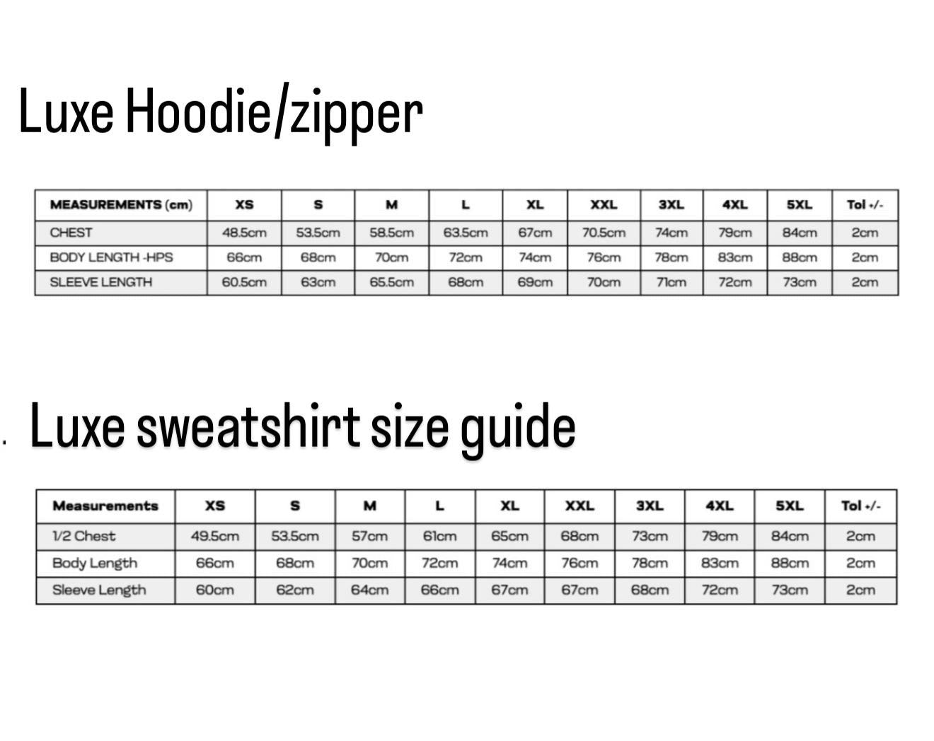 Luxe custom hoodie