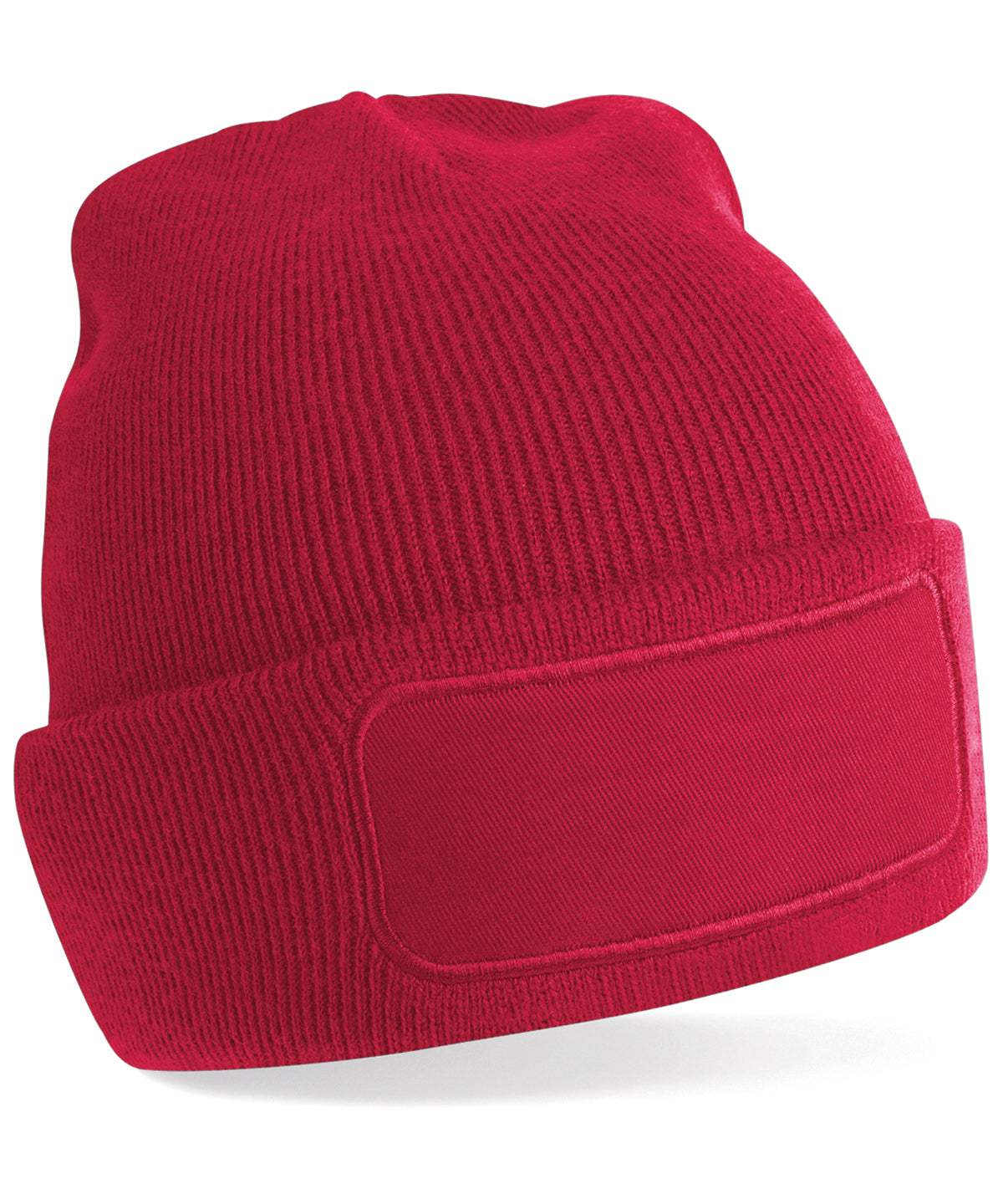 Custom Rectangle patch Beanie