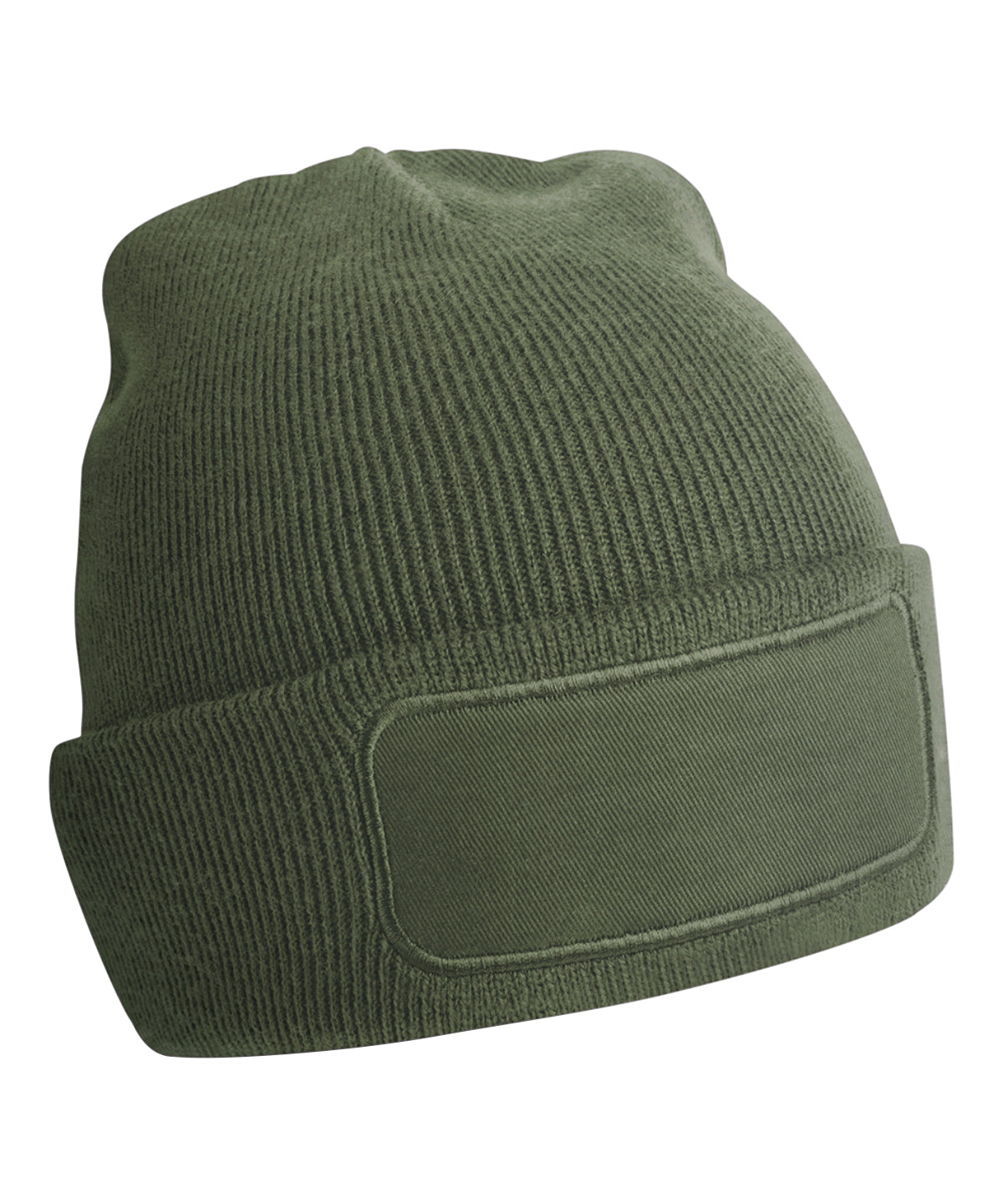 Custom Rectangle patch Beanie