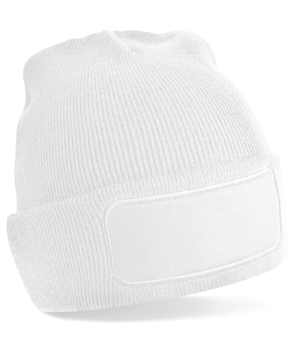 Custom Rectangle patch Beanie