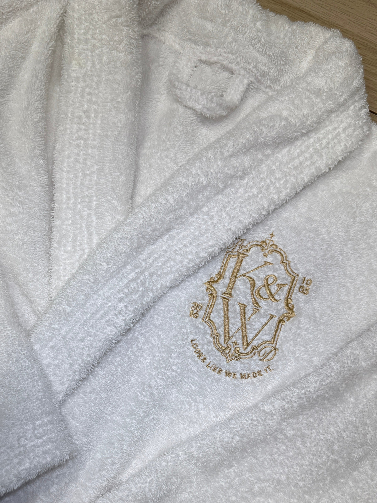 Luxury unisex towel robe