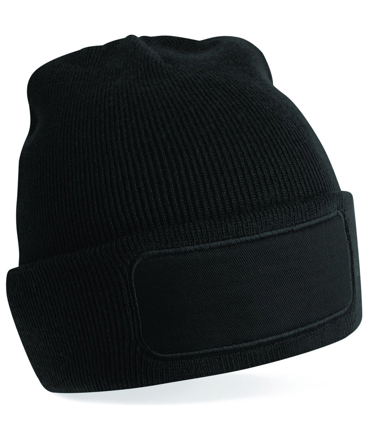 Custom Rectangle patch Beanie