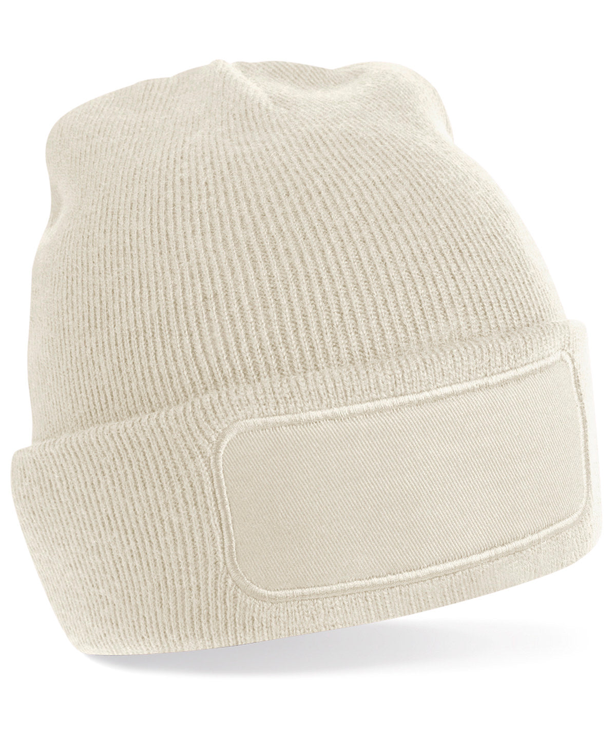 Custom Rectangle patch Beanie