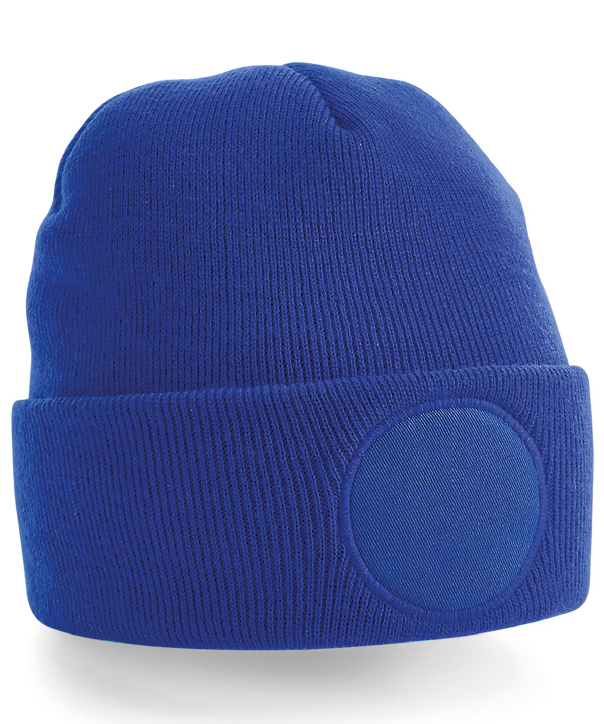 Custom Circle patch beanie
