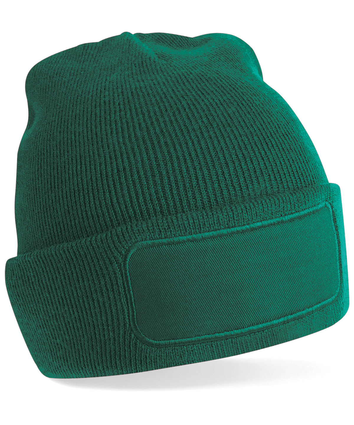 Custom Rectangle patch Beanie