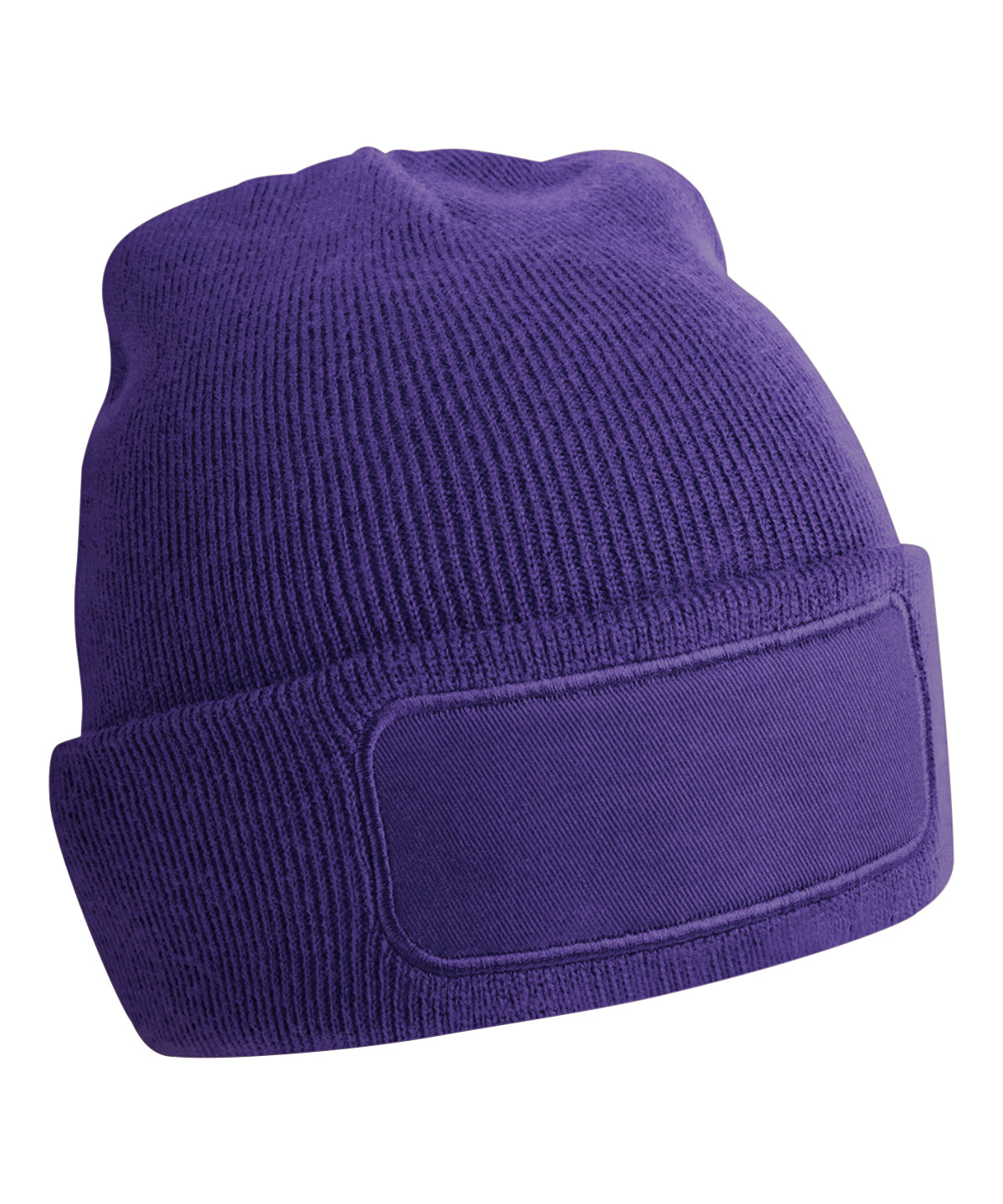 Custom Rectangle patch Beanie